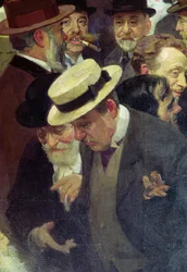 Freitag im Salon der französischen Künstler (Detail), 1911